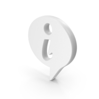 Information Chat Bubble Symbol PNG & PSD Images
