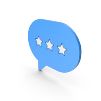 Speech Bubble 3 Star Rating PNG & PSD Images