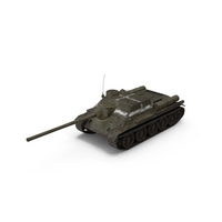 Soviet Tank Destroyer SU-100 PNG & PSD Images