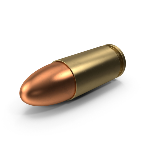 Cartridge 9x19mm NATO PNG & PSD Images