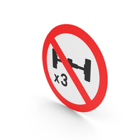Irish Prohibited Number Of Axles Sign PNG & PSD Images