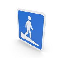 Finnish Overpass Or Underpass Without Steps Sign PNG & PSD Images