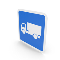 Finnish Sign Itinerary For Indicated Vehicle Category PNG & PSD Images