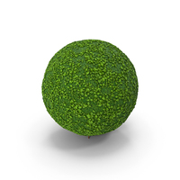 Stylized Sphere Bush PNG & PSD Images
