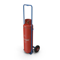 Cart For Gas Cylinder PNG & PSD Images