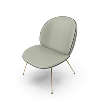 GUBI Beetle Lounge Chair Textured PNG & PSD Images