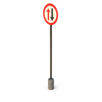 Road Signs Two Way PNG & PSD Images