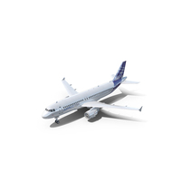 Airbus A320 Airliner House Colors PNG & PSD Images