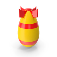 Cartoon Bomb Yellow PNG & PSD Images