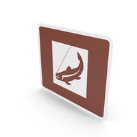 Finnish Fishing Place Sign PNG & PSD Images