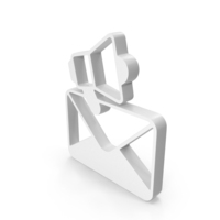 Messenger Notify With Speaker Icon PNG & PSD Images
