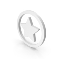 Star In Circle Frame PNG & PSD Images
