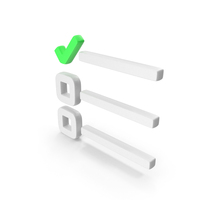 Tick Mark Check List PNG & PSD Images