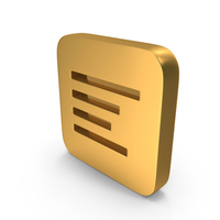 Square Align Left Symbol PNG & PSD Images