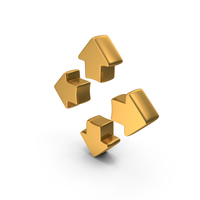 Four Way Directional Arrows PNG & PSD Images