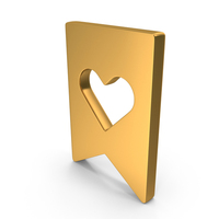 Heart  Bookmark PNG & PSD Images