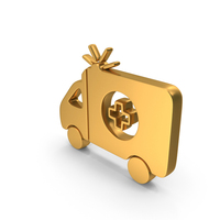 Medical Ambulance Plus Icon PNG & PSD Images