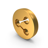 Share Link Coin Web PNG & PSD Images