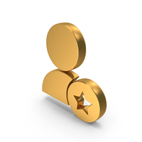 Star User Web Symbol PNG & PSD Images