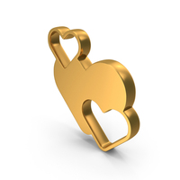 Three Hearts Symbol PNG & PSD Images