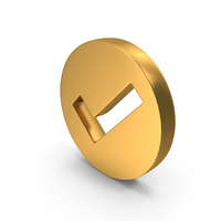 Tick Mark Correct Accept Coin PNG & PSD Images