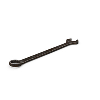 Dirty Combination Wrench PNG & PSD Images