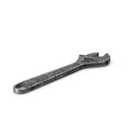 Dirty Adjustable Wrench PNG & PSD Images