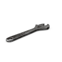 Adjustable Wrench Dirty PNG & PSD Images