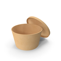Paper Soup Cup - 32oz Open PNG & PSD Images
