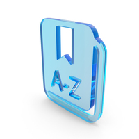Dictionary A-Z Icon PNG & PSD Images