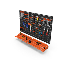 Clean Tools Wall Unit PNG & PSD Images