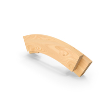Wooden Decorative Ribbon PNG & PSD Images