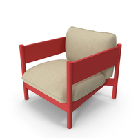 Arbour Club Armchair By Hay Red PNG & PSD Images