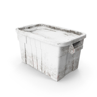 Bin Size 01 White Dirty PNG & PSD Images