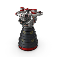 Rocket Engine RS 25 Rocket System PNG & PSD Images