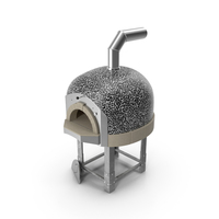 Wood Fired Pizza Oven Black PNG & PSD Images