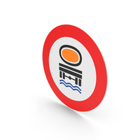 Italian No Vehicles Carrying Goods Which Could Pollute Water Sign PNG & PSD Images