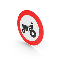 Italian Sign No Tractors PNG & PSD Images