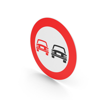 Italian Sign No Overtaking PNG & PSD Images
