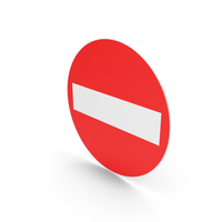 Italian Sign No Entry For Vehicular Traffic PNG & PSD Images