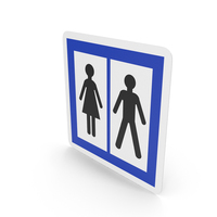 French Toilets Sign PNG & PSD Images