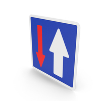 French Sign Priority Over Oncoming Vehicles PNG & PSD Images