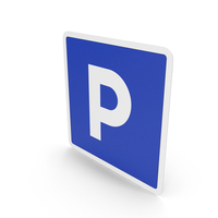 French Parking Zone Sign PNG & PSD Images