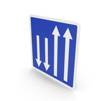 French Sign Overtaking Lanes PNG & PSD Images
