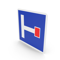 French No Through Road Sign PNG & PSD Images