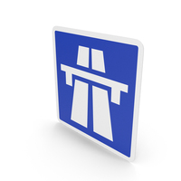 French Sign Motorway PNG & PSD Images