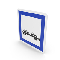 French Sign Motorail Services PNG & PSD Images