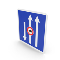 French Lane Forbidden For Use By Lorries Sign PNG & PSD Images