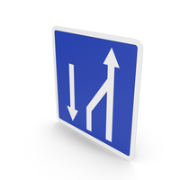 French End Of Overtaking Lanes Sign PNG & PSD Images