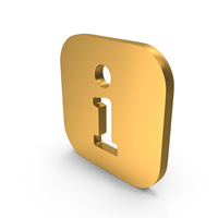 Square Information Symbol PNG & PSD Images